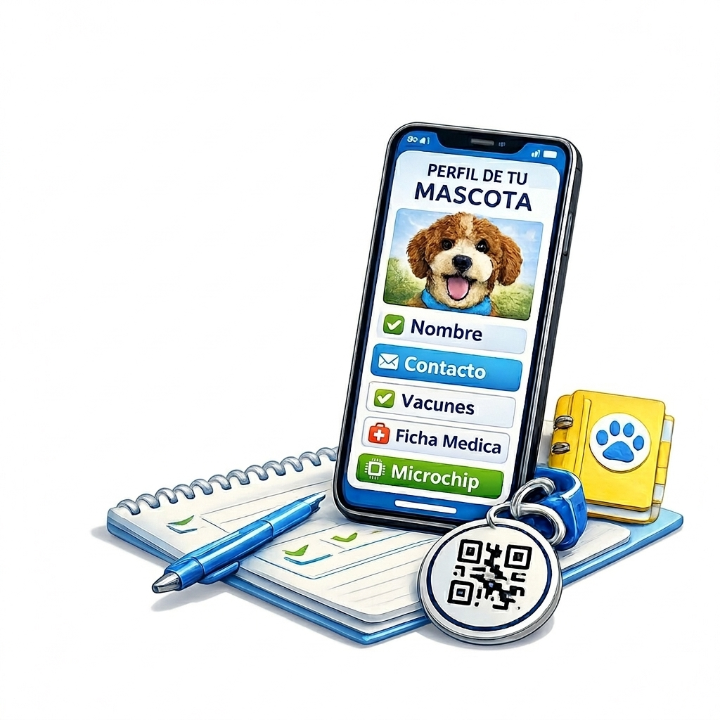 Registra la información de tu mascota